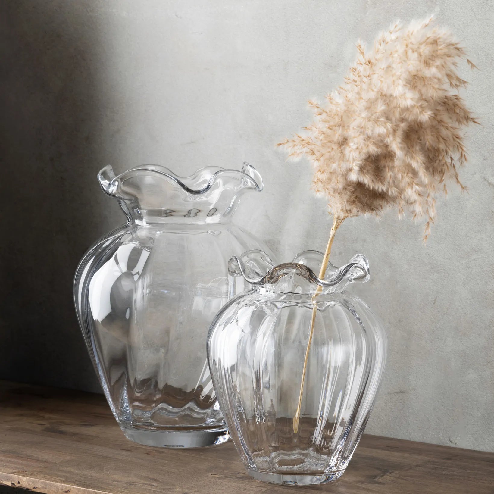 Elena Vase Transparent